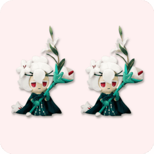 White Lily Cookie Plush 2PCS