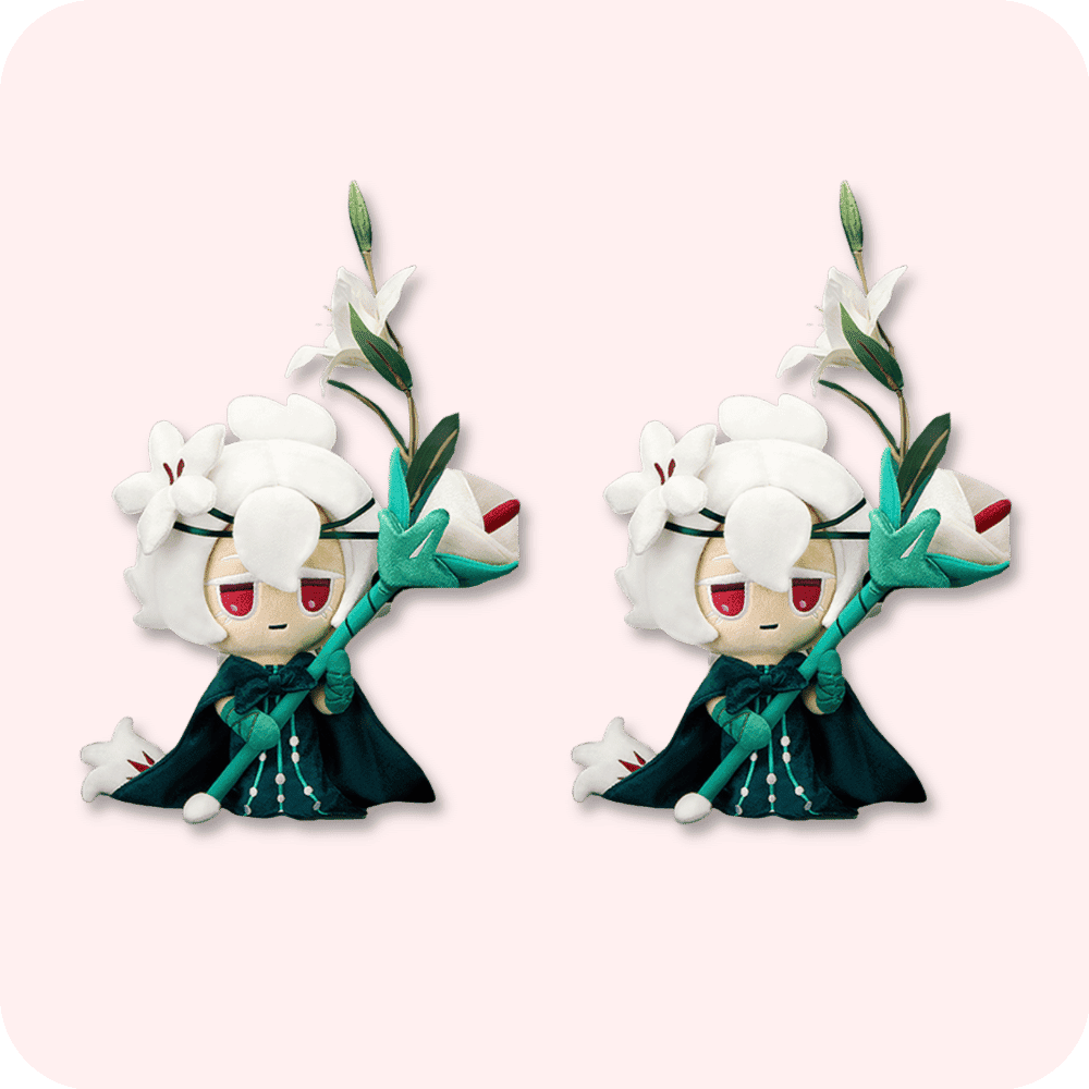 White Lily Cookie Plush 2PCS White Lily Cookie Plush 2PCS