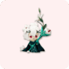 White Lily Cookie Plush